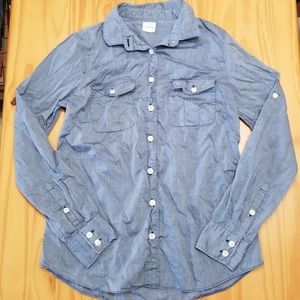 J. Crew "The Perfect Shirt" Chambray
